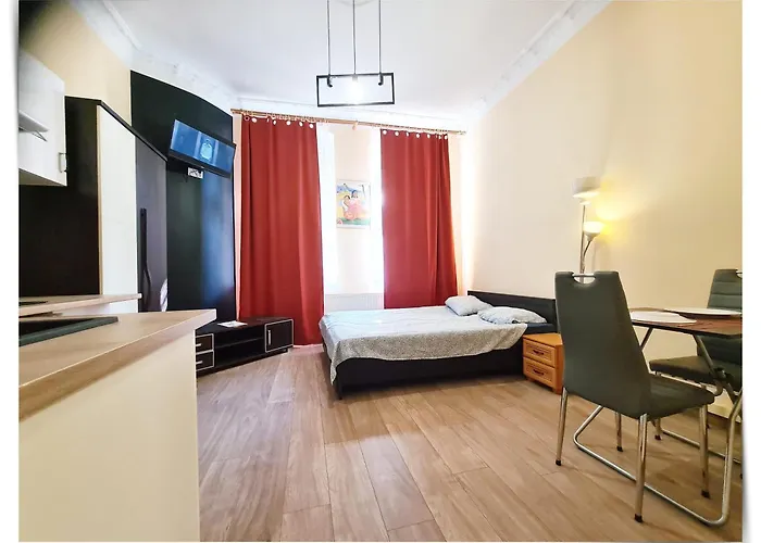 דירה Souvenirappart Wilenska 9m10